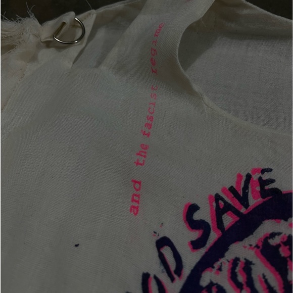 Seditionaries god save the queen muslin top - Picture 3 of 3